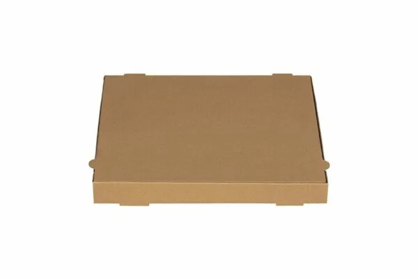 Κουτί Πίτσας Χάρτινο Kraft 28x28x4εκ 100τεμ