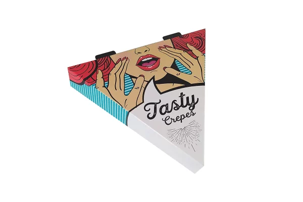 Tρίγωνο Κουτί Κρέπας Tasty Girl 25x25x 4 cm 10κιλά