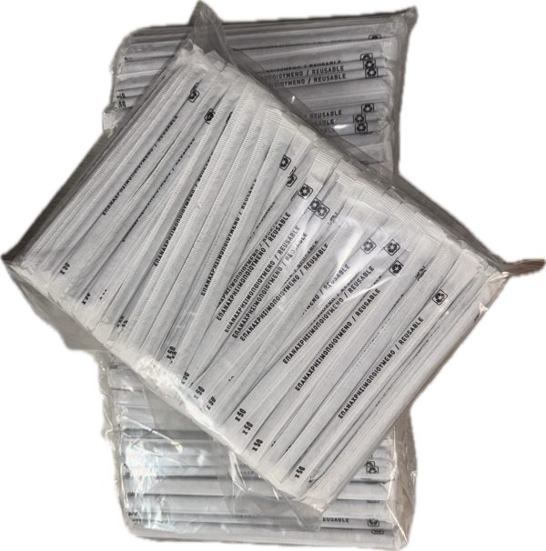 Πλαστικά Καλαμάκια Ίσια Γρανίτας Ø 0.7 cm x 22 cm, Συσκευασμένα 1/1 1000 Τεμάχια